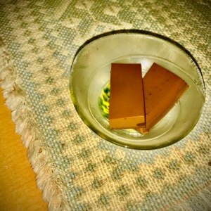 ババロアみたいなチョコレート風寒天